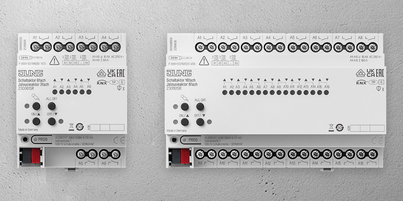 KNX Schalt- und Jalousieaktoren bei EAB Berlit GmbH &. Co.KG in Floh-Seligenthal