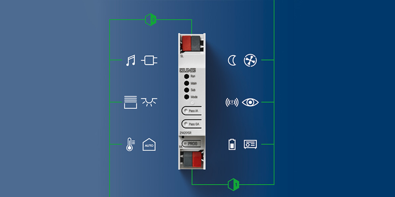 KNX Bereichs- und Linienkoppler bei EAB Berlit GmbH &. Co.KG in Floh-Seligenthal