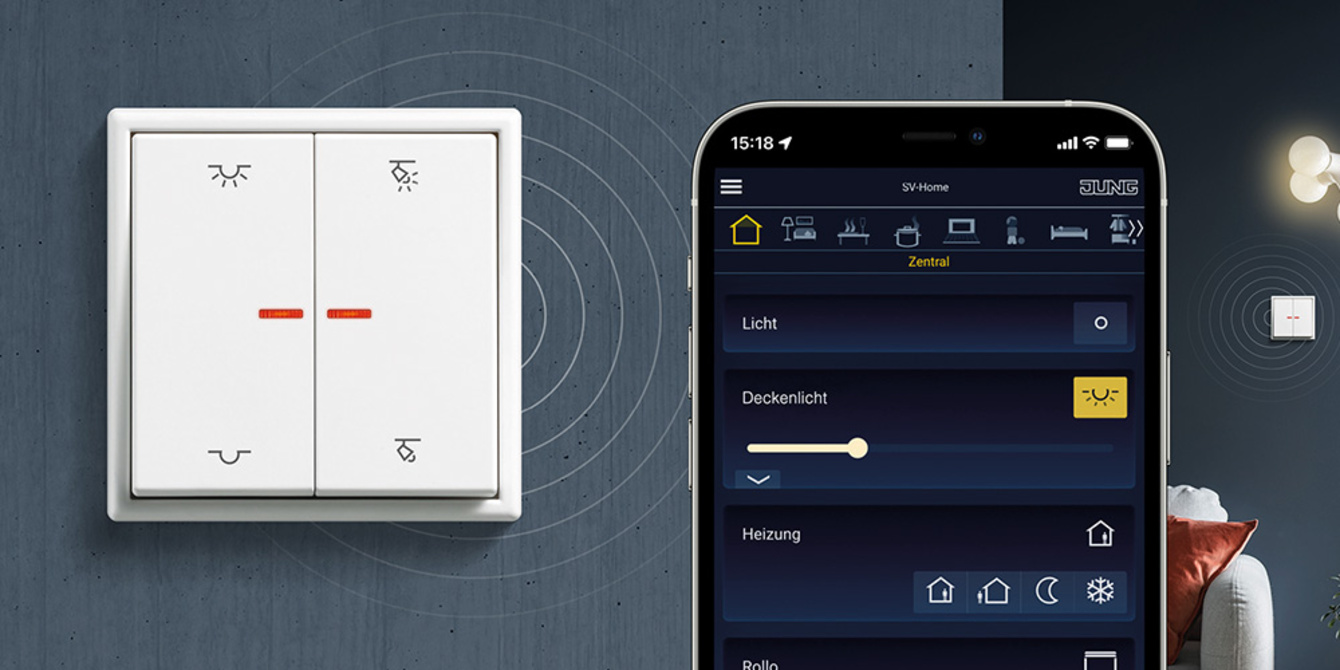 KNX RF Taster bei EAB Berlit GmbH &. Co.KG in Floh-Seligenthal