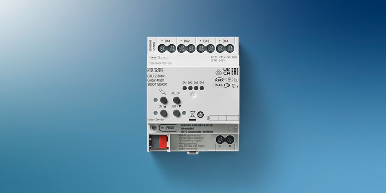 KNX DALI 2 Gateway Colour bei EAB Berlit GmbH &. Co.KG in Floh-Seligenthal